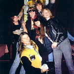 "Elvis lives" - Thunderhead in front of the juke box at the HRC Osaka