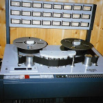 Most important machine at the "Frida Park Studio", Hannover